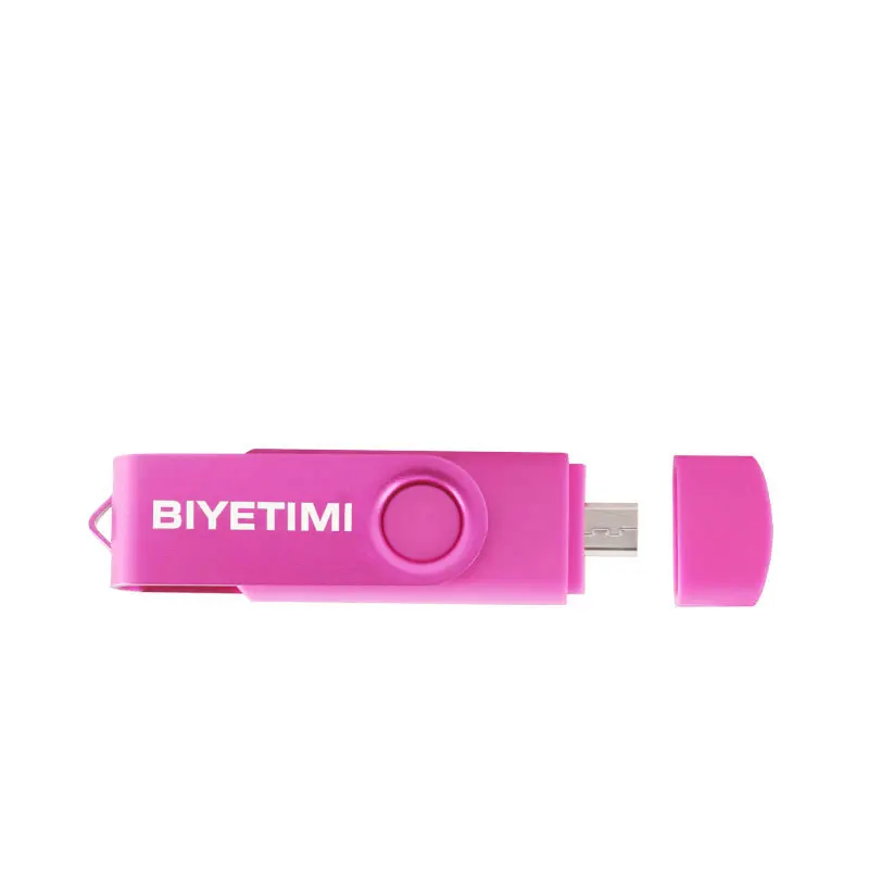 Biyetimi Модные 6 видов цветов otg Usb 2,0 Usb 4/8/16/32/64 ГБ Usb флэш-накопитель полный Ёмкость переносной usb-накопитель, объемом памяти memory stick подарок