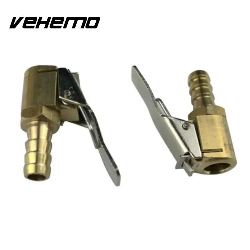Vehemo 1 шт. клапан для насоса воздушный насос автомобильных шин разъем Патрон Зажим 6/8 мм Прочный