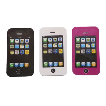

New Shape Phone Eraser Children Gift Sweet Stationery Office School Supplies Simulation Of Mobile Phone Rubber Sassafras