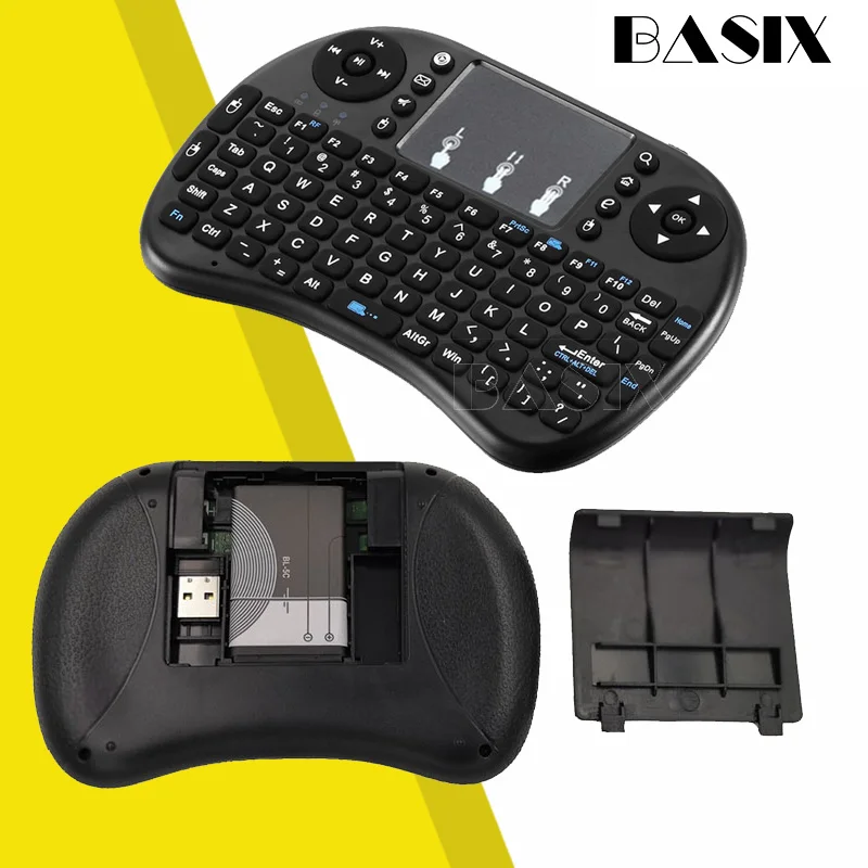

New 2.4G Mini USB Wireless Keyboard Touchpad & Air Fly Mouse Remote Control for Android Windows TV Box Smart Phone