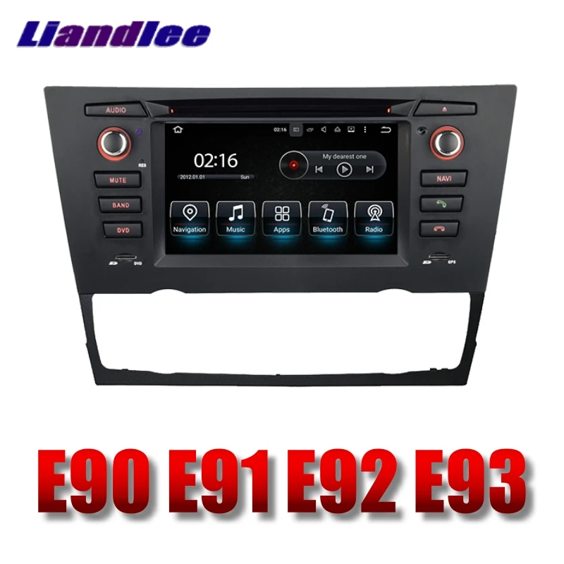Liandlee Car Multimedia Player NAVI For BMW 3 E90 E91 E92 E93 2005~2013 With DVD BT Car Radio Stereo GPS Navigation Touch Screen 1