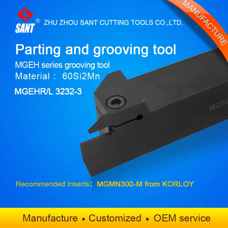 CNC lathe parting and grooving tool holder cut off tools MGEHL3232 3