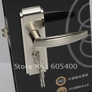 

Wholesale- Zinc Alloy Lever Handle door lock D160-2012DN Free Shipping