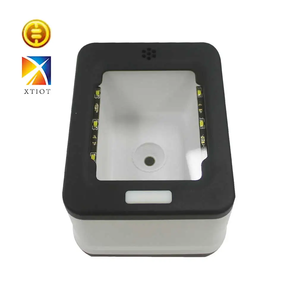 

XT2001B Barcode Scanner Platform 1D/2D/QR Desktop Bar Code Scanner Reader Presentation with USB Interface for Supermarket Stores