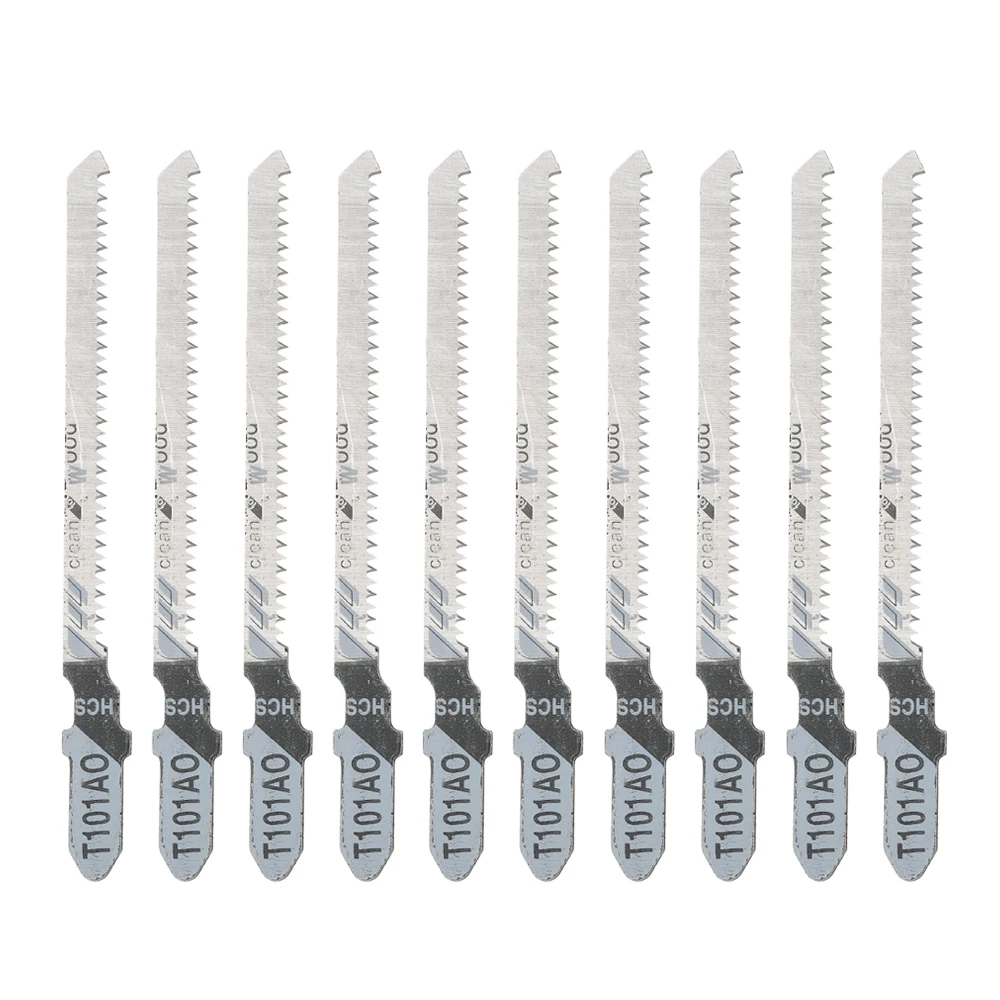 

10pcs 77mm Jig Saw Blades Wood Fast Curvilinear Cutting Saw Blade