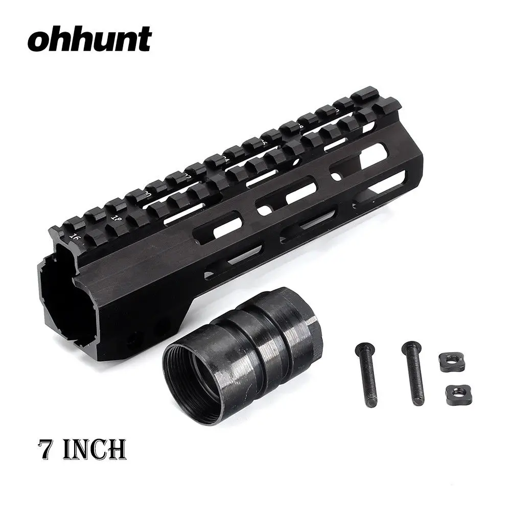 " 9" 1" 12" 13," 15" 1" дюймов AR15 поплавковая M-LOK Keymod Handguard для охотничьей тропы тактический прицел крепление w стальная гайка