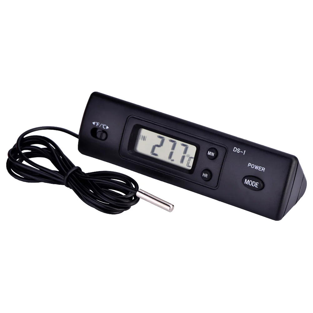 

Electronic Thermometer LCD Digital Temperature Meter Probe Sensor Temperature Tester Detector for Refrigerator Air-condition