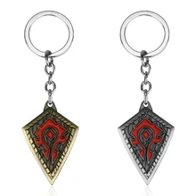 Hot sale Game Series Wow World of Warcraft Hearthstone Heroes Metal Keychain For Fans Cool Keyring Jewelry Accessory Best Gift classic game wow world of warcraft lion keychain antique bronze demon king head metal shield charms key pendant chaveiro jewelry