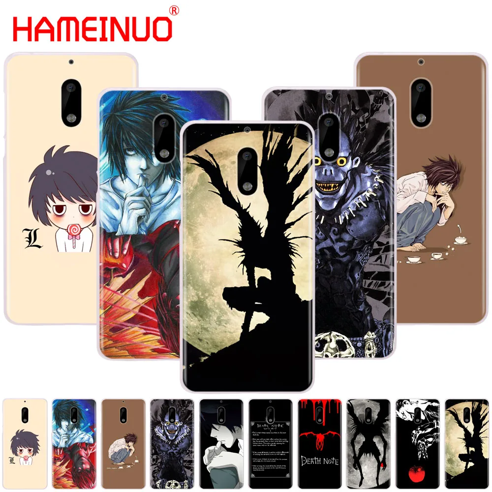 

HAMEINUO Anime Death Note cover phone case for Nokia 9 8 7 6 5 3 Lumia 630 640 640XL 2018