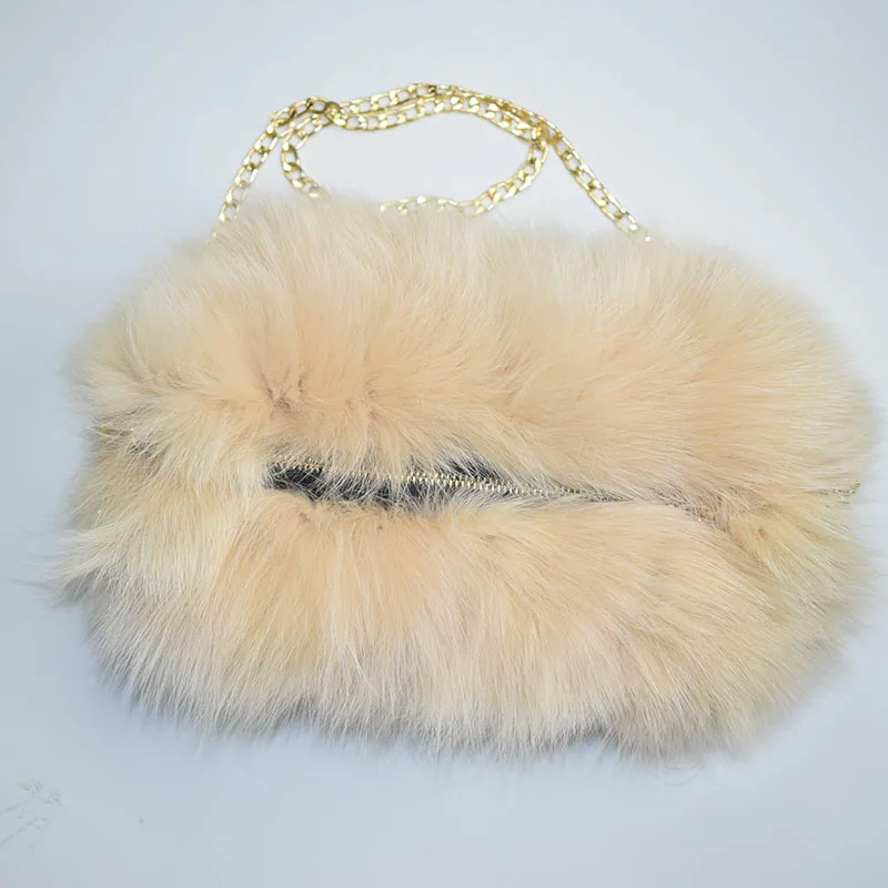 fox fur handmuff beige 11