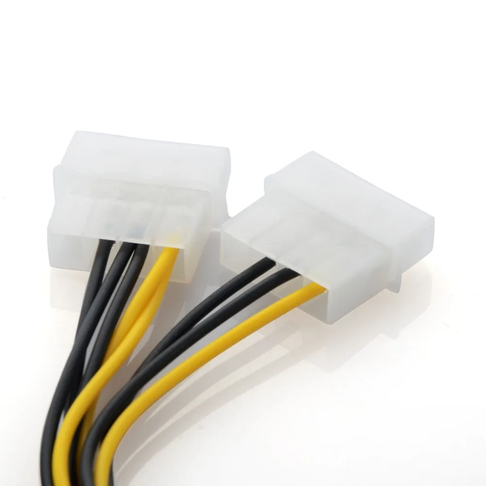 1PC 4 Pin to 8 Pin cable Graphic Card Power Supply Cable Adapter PC