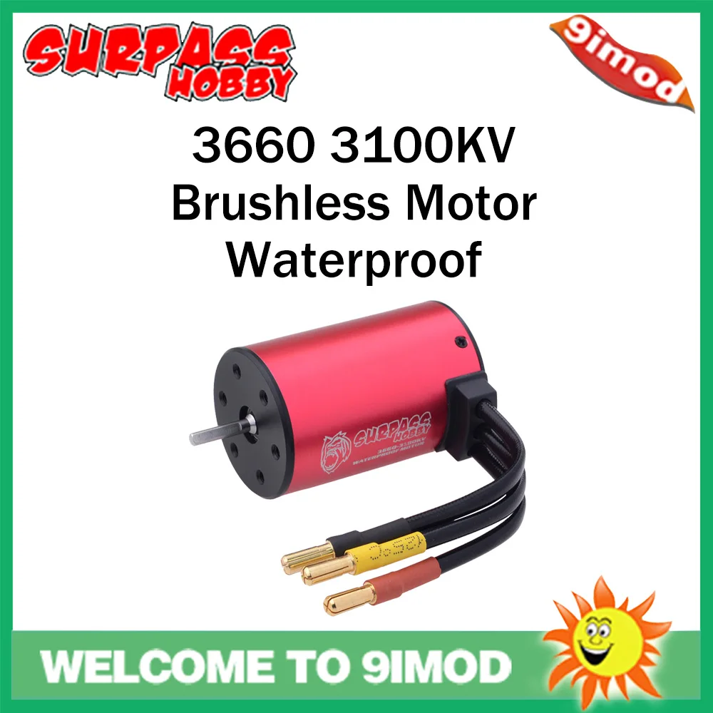 SURPASS HOBBY 3660 3100KV 4200KV 2S 3 175 мм 5 вал бесщеточный мотор водонепроницаемый