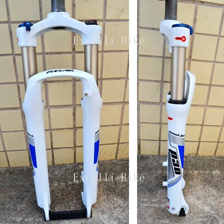Excelli Locking Suspension Forks Aluminium Alloy Moutain Bike26 27.5 Fork Fat Bicicleta Fork only 2500g Travel 100mm For Disc Brake Bike09