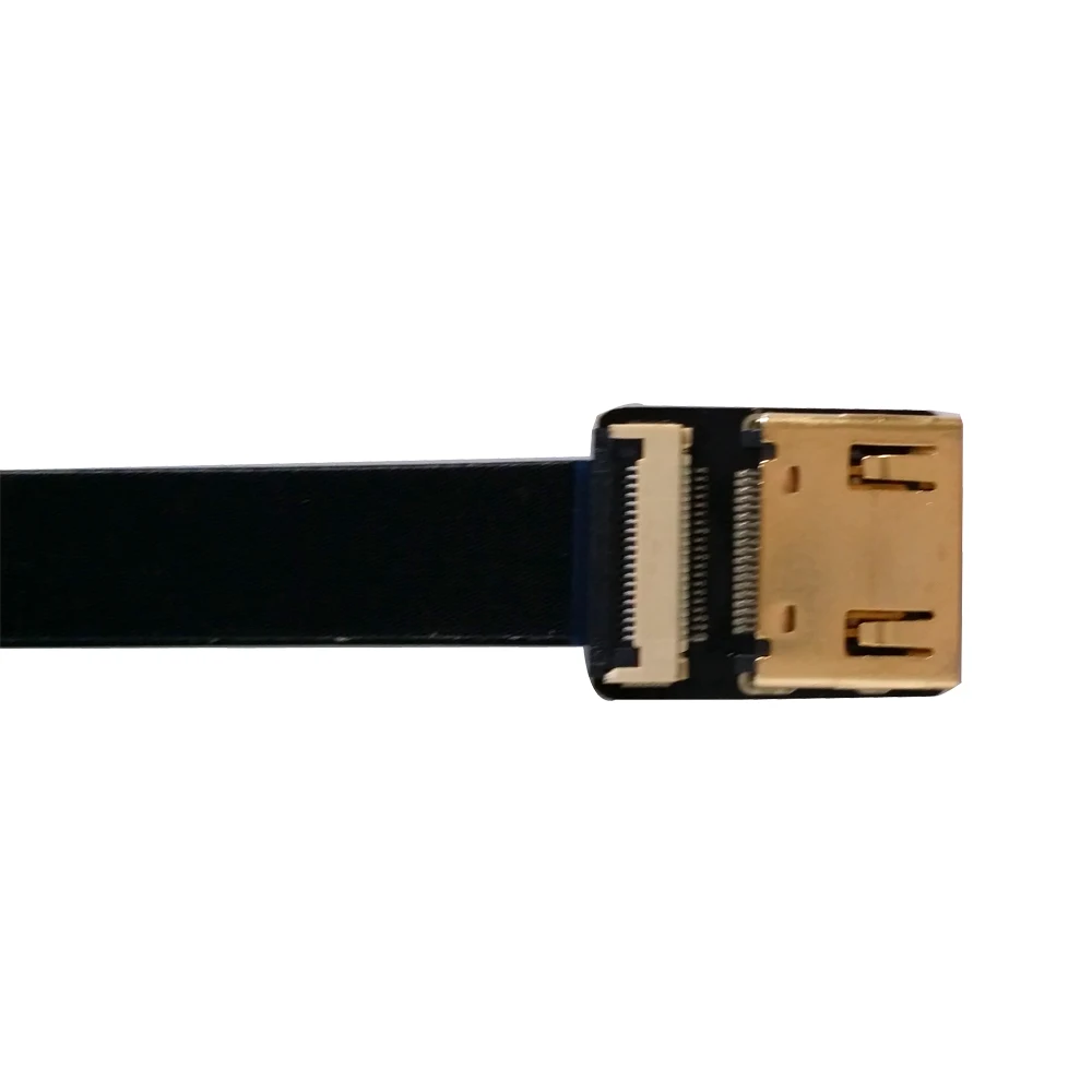 5/10/15/20/30 см Тонкий HDMI Тип кабеля прямой Женский к HDMI Тип A прямой мужской ленты плоский кабель HDMI мягкие супер кабель FPV-системы