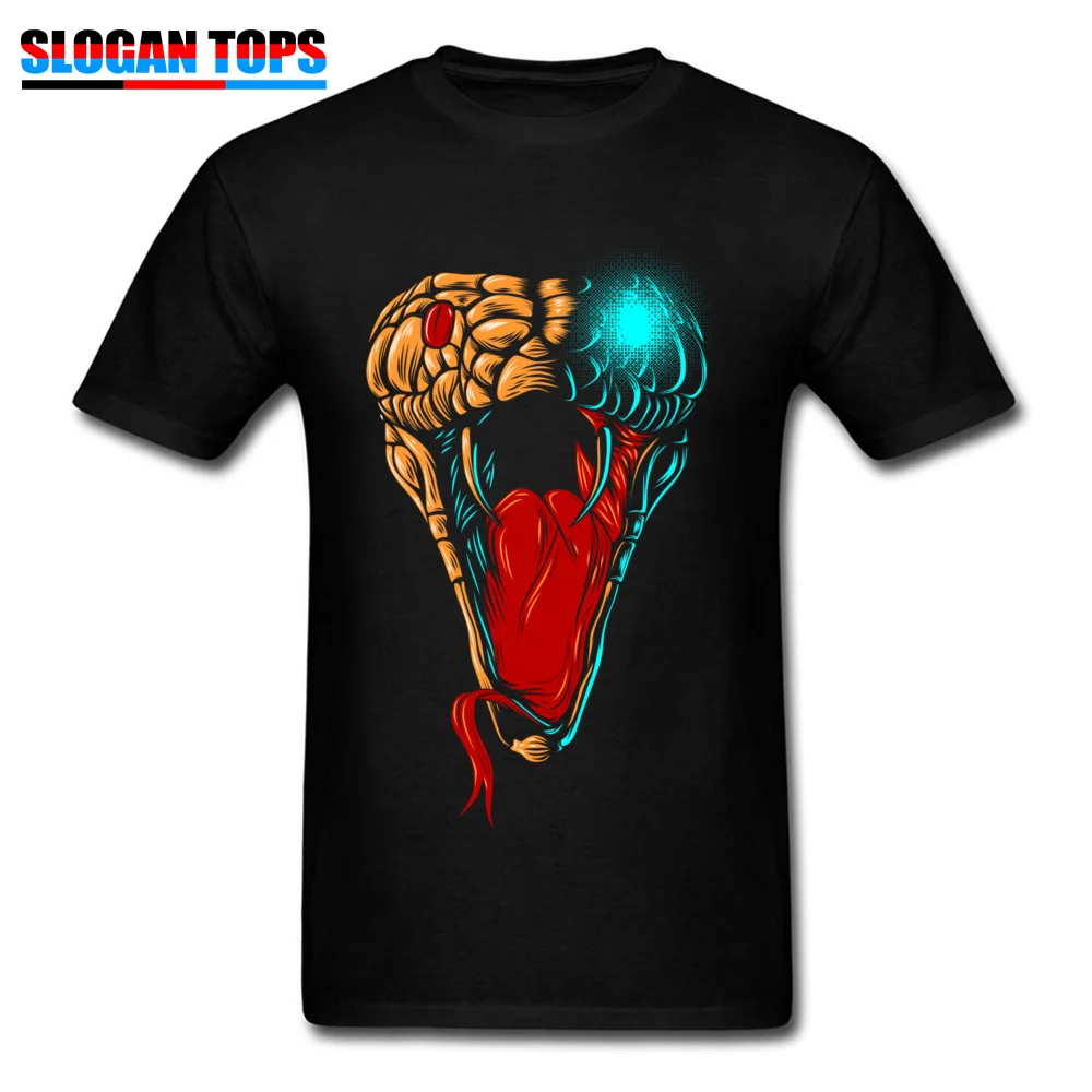 Round Collar Viper Bastard I 100% Cotton Fabric Men's T-shirts Classic Short Sleeve Tops & Tees On Sale Europe Tees Viper Bastard I black
