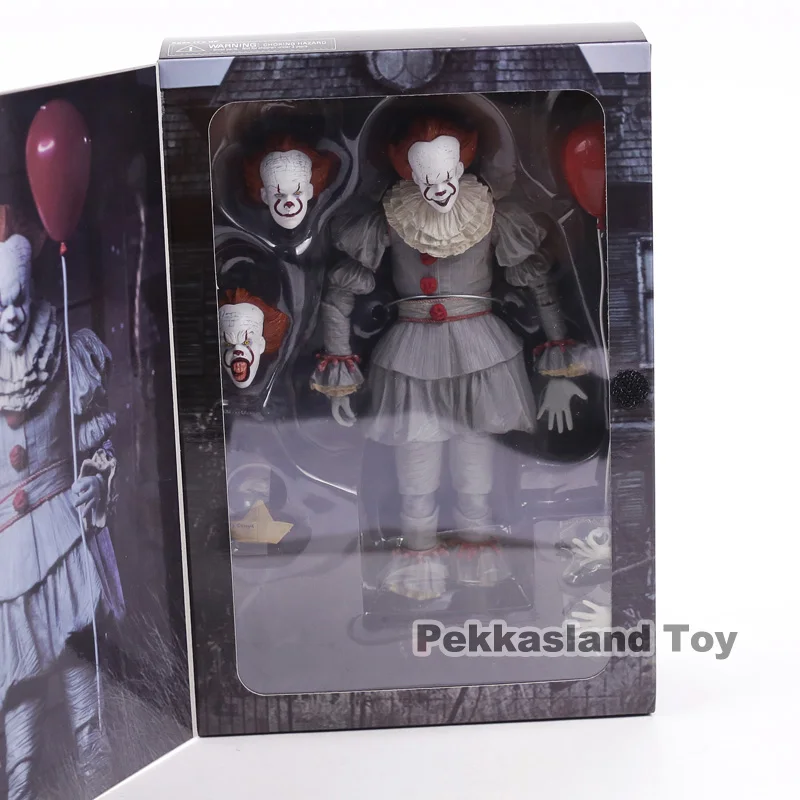 NECA Стивен Кинг это Pennywise ПВХ фигурку Коллекционная модель игрушки