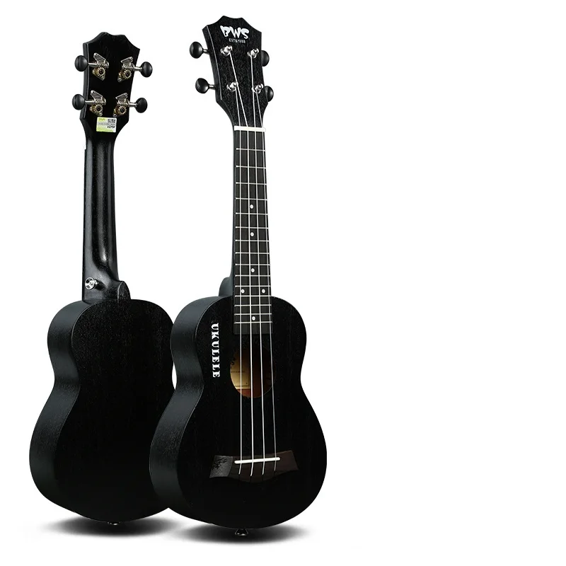 

21inch 23inch Black Ukulele Soprano Concert Ukelele 4 Strings Musical Instruments Children Gift Kid's Present Small Guitar Uke