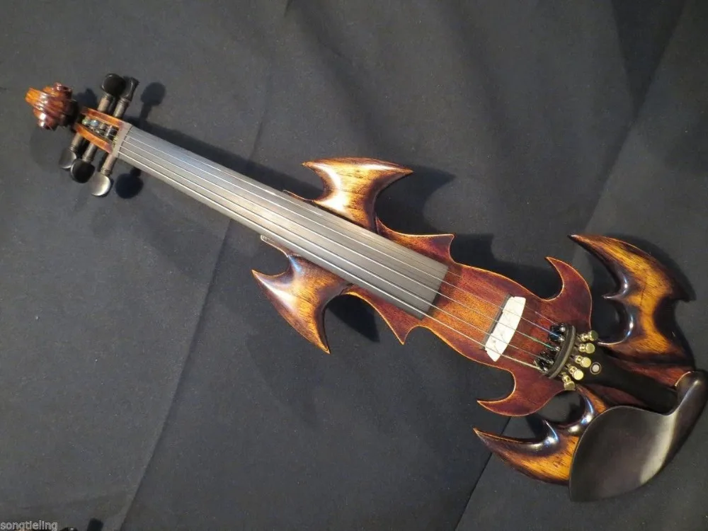 

New model fancy SONG art streamline 5 strings 4/4 electric violin,solid wood