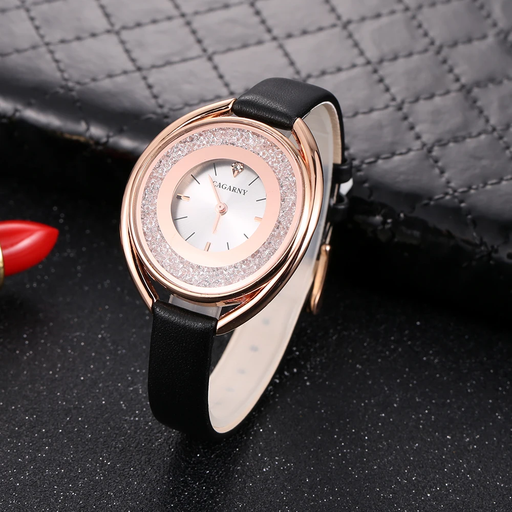 cagarny 2018 Fashion Women Watch Luxury Brand Women Casual Wrist Watch Ladies Quartz Watch Relogio Feminino bayan kol saati wholesale drop shipping (8)