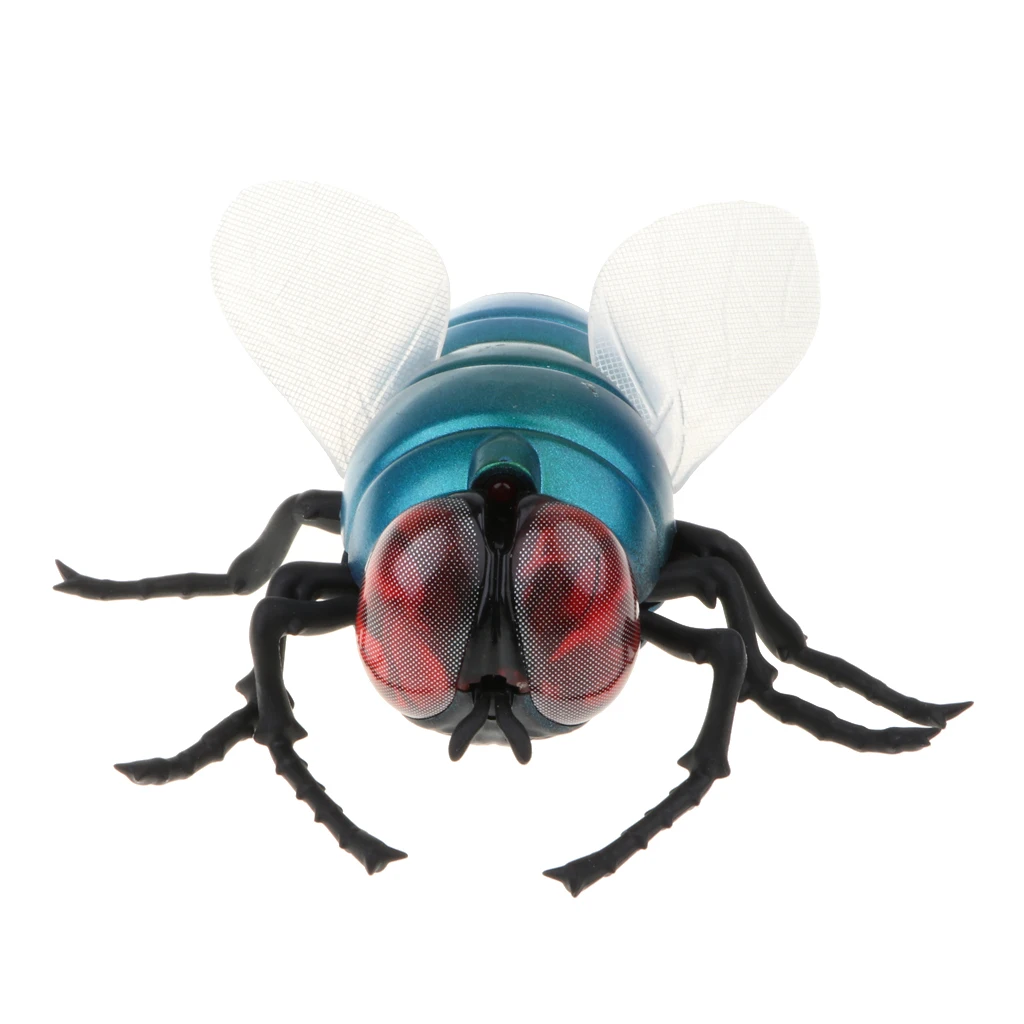 Fun Infrared Remote Control Mock Fake Fly Simulation Animal RC Toy Prank Insects Joke Scary Trick Bugs for Party Game