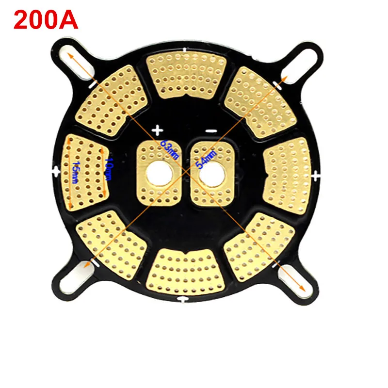 

1 Super High Current 7oz 200A PDB PCB Power Hub Power Distribution Board for Agricultural Plant Protection Drones