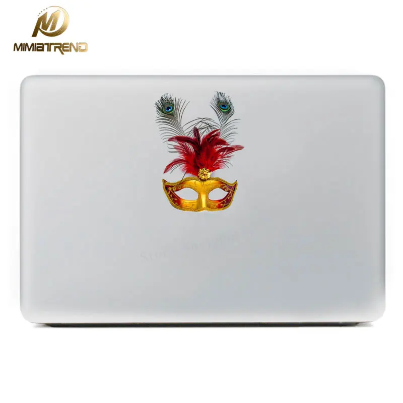 Mimiatrend Beautiful Mask Vinyl Decal Laptop Sticker For Apple Macbook Air Pro Retina 11 13 15