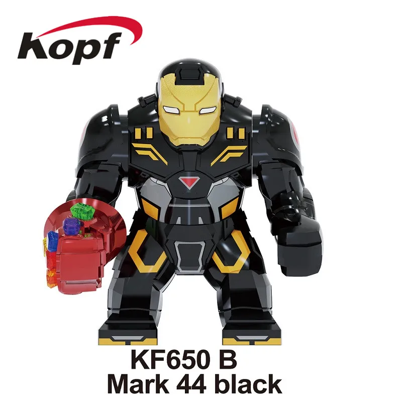 Building Blocks Super Heroes atman Superman Black Panther The Flash Thor Wolverine Bricks Dolls Figures Toys For Children KF6077 - Цвет: KF650B Without Box