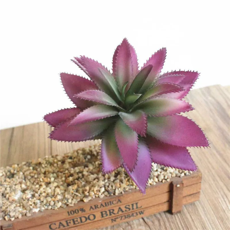 

Mini Green Faux Succulents Artificial Succulents Plants Fake Assorted Stem Land Lotus Miniature Flower Arrangement Unpotted