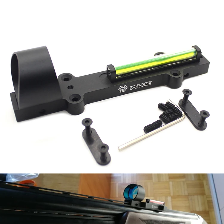 

1X28 Collimator Sight Red Circle Dot Scope Rib Rail Fiber Optic Sight Condutor Reflex Sight Fit 11mm Rail Mount Airsoft Shot gun