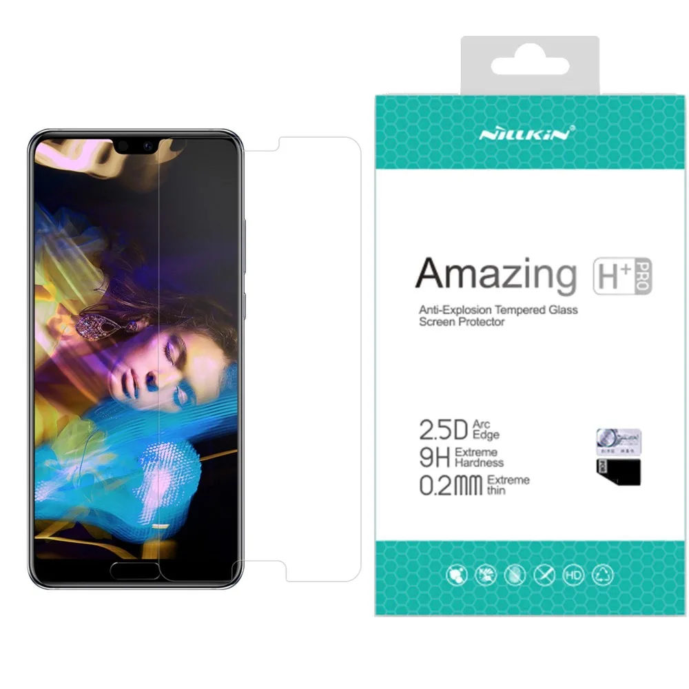Закаленное стекло Nillkin для Huawei P20 Pro 6 1 дюйма Защита экрана Подарочная пленка