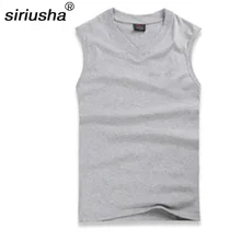 Мужская майка для фитнеса с v-образным вырезом 65-99 кг с широкими плечами, сезонная свободная хлопковая мягкая майка с Баскетбольным мячом Andrei Kirilenko S120