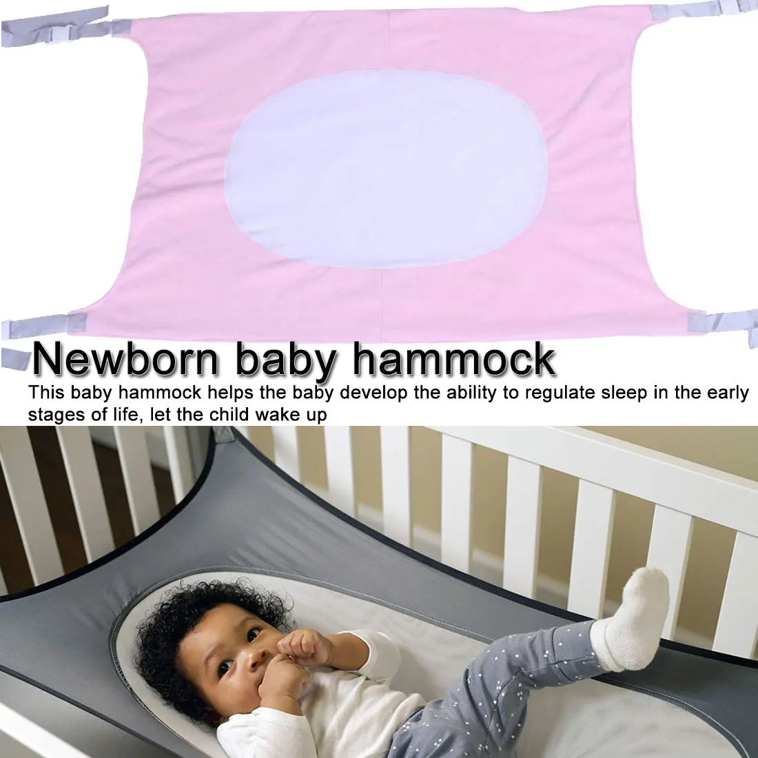 Детская кровать Съемная портативная складная кроватка новорожденный детский гамак детская кроватка поддерживающая дышащая сетка детский
