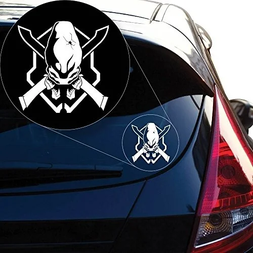 Car Styling For Halo Legendary Vinyl Decal Sticker 6" x 5.9", on