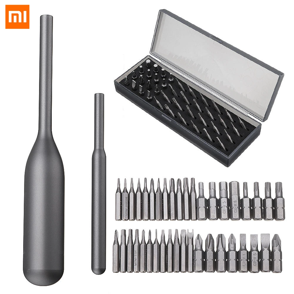 

Xiaomi Wowstick Imazing Manual Screwdriver 42 in 1Screwdriver Kit Aluminum Portable Precision Multi Screwdriver Repair Tools