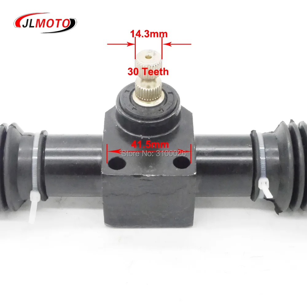 JLG-060-3-460mm-M12-GEAR-RACK-PINION-GO-KART-PARTS-UTV-PARTS