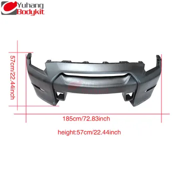

Glass Fiber Front Bumper FRP For 08-14 Skyline R35 GTR GTR35 Liberty Walk Style
