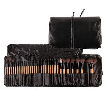 32/24pcs Professional Makeup Brushes Set Make Up Powder Brush Beauty Cosmetic Tools Kit Eyeshadow Lip Brush Bag 9pcs professional makeup make up cosmetic brush set kit tool with leather bag