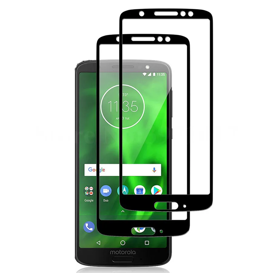 

2.5D Premium Tempered Glass For Motorola Moto G6 Full Cover 9H Explosion-proof Screen Protector For Moto G6 Plus G6Plus XT1926