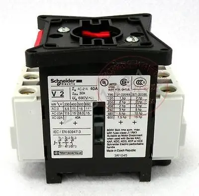 

DHL/EMS 5 LOTS 1PC NEW for Sch-neider V2 40A Breaker -F2