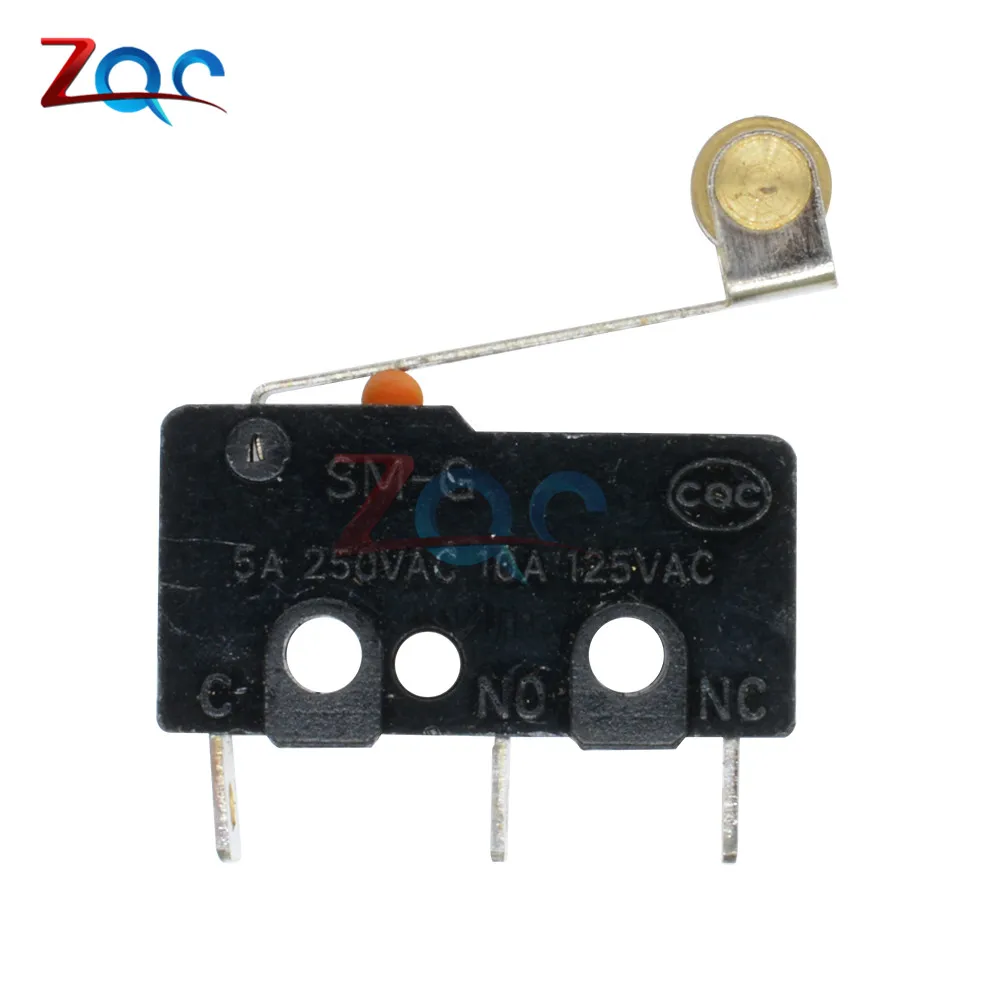 10pcs NEW 250V 5A Quality 3 Pin Tact Switch Sensitive Microswitch Handle KW11-3Z
