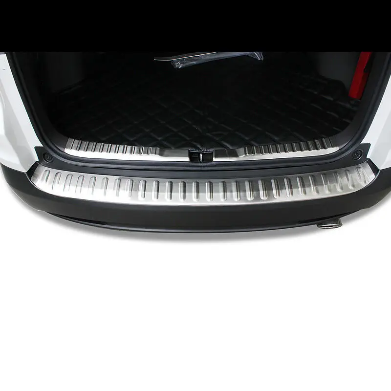 For 2014-17 Honda Accord Stainless Steel Rear Bumper Protector Sill Plate Cover