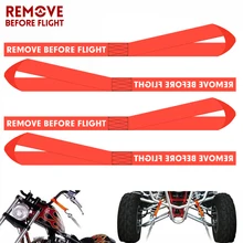 Мягкие петли для мотоциклистов с завязками для тяжелых условий эксплуатации, для крепления квадроциклов, UTV, мотоциклов, скутеров, внедорожников, газонов и сада