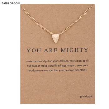 Sparkling Carpe Diem gold plated Pendant necklace Stud Clavicle ChainsFashion Statement Necklace For Women Jewelry(Has card)