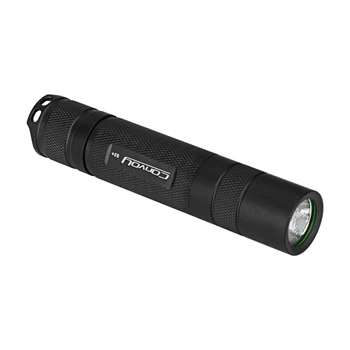 

Convoy Aluminum Alloy Suitable for S2+ Black Flashlight Host DIY LED Flashlight Shell Host