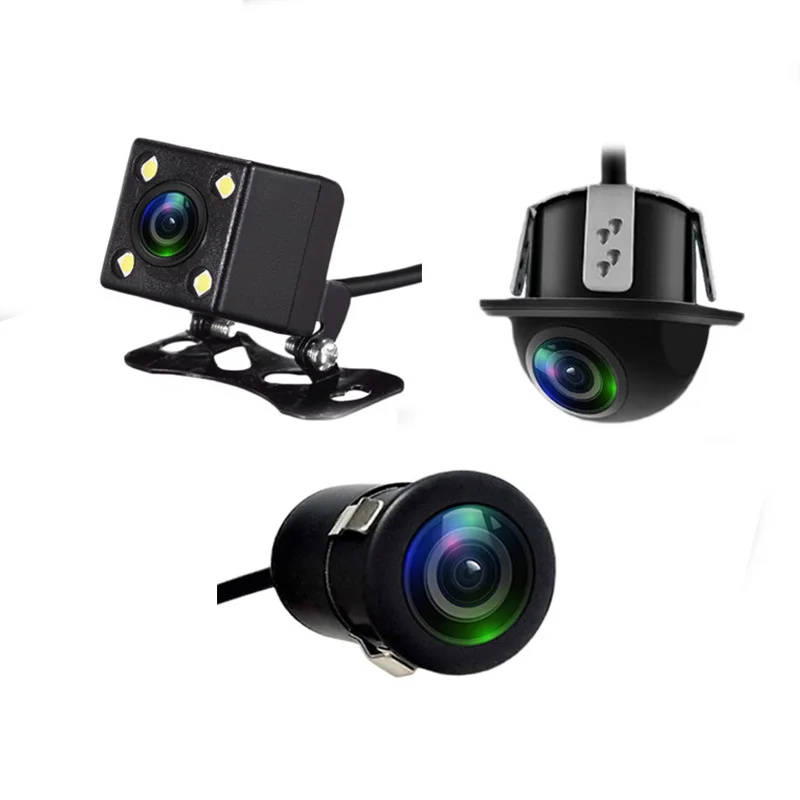 

YILUZHE HD CCD Night vision Reverse Camera 140 Angle Car Rear view Camera IP67 DC 12V Vehicle Camera for VW Ford Toyota & More