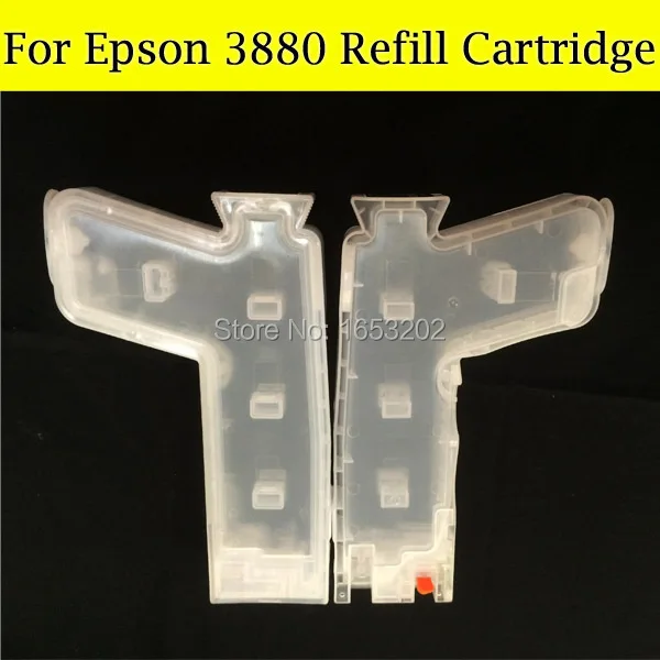 280 мл набор чернил для заправки картриджа epson 3880 T5801-T5809 картидж с чипом датчика |