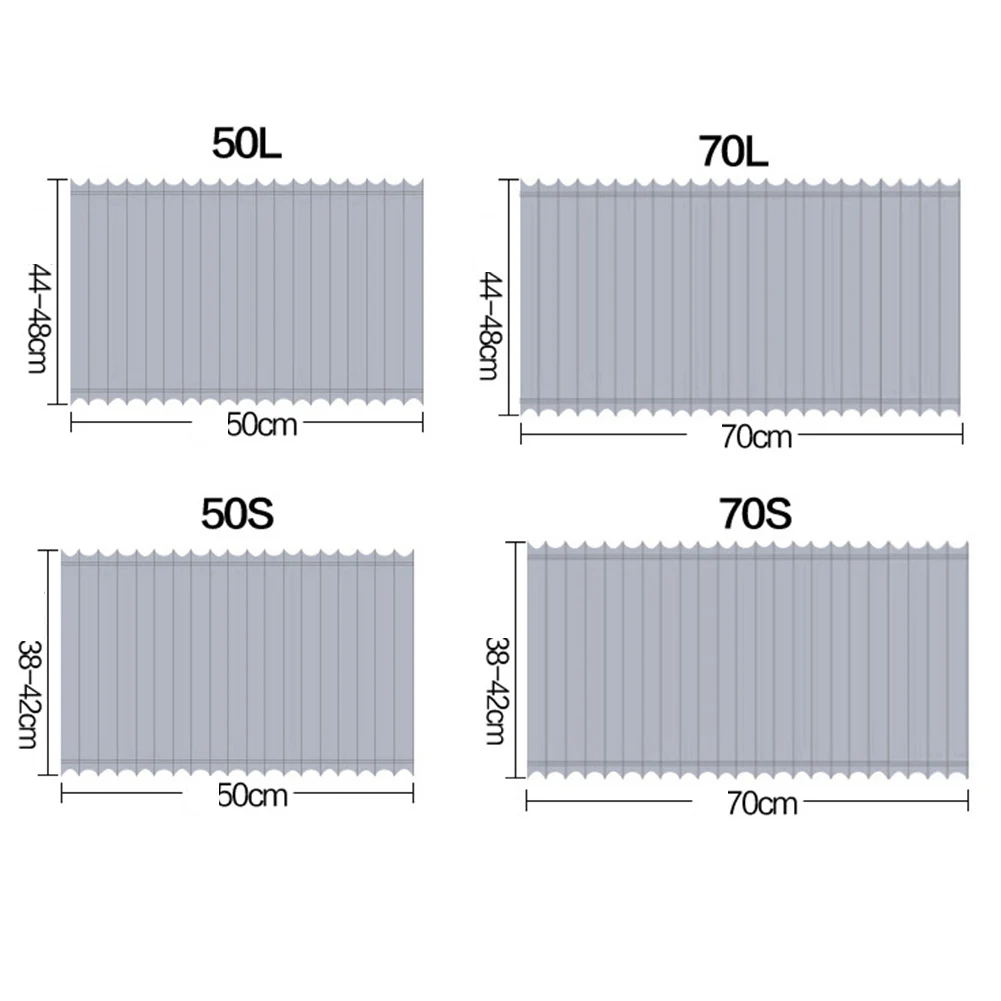 2 шт. автомобильные оконные занавески s автомобильные аксессуары Регулируемая защита конфиденциальности солнцезащитный тент для автомобиля занавес 50S 50L 70S 70L#723