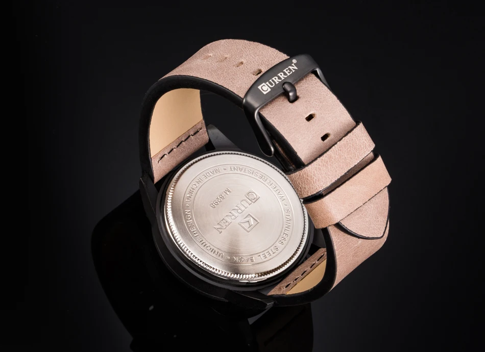 CURREN Men Watch Top Brand Luxury Sport Mens Watches Military Army Business Leather Band Classic Wrist Quartz Male Clock