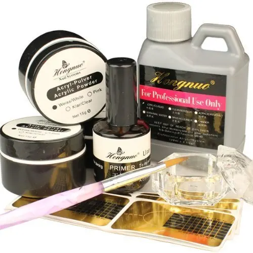 Acrylic Nails Kit Set / Extreme nail kit acrylic gel and more extreme ...