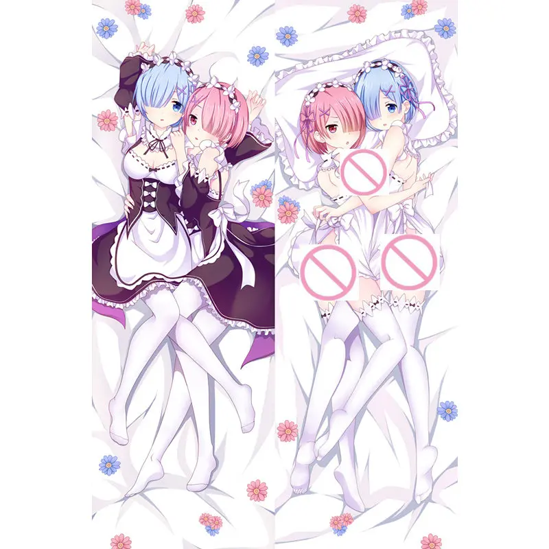 Аниме RE ZERO Start Life in other Наволочки Dakimakura Чехол сексуальная девушка 3D двухсторонняя